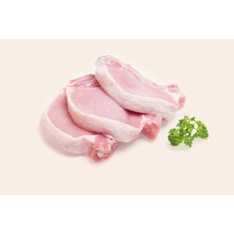 Pork chop ca. 3kg 4x3kg/box frozen 02358609900008
