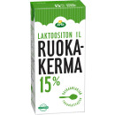 Ruokakerma 15% laktoositon UHT 12x1l 06413300911176