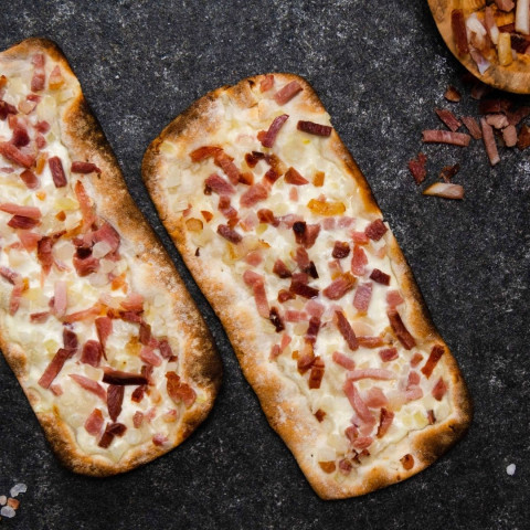 Flammkuchen pekoni-sipuli 60x60g pakaste 04016645430382