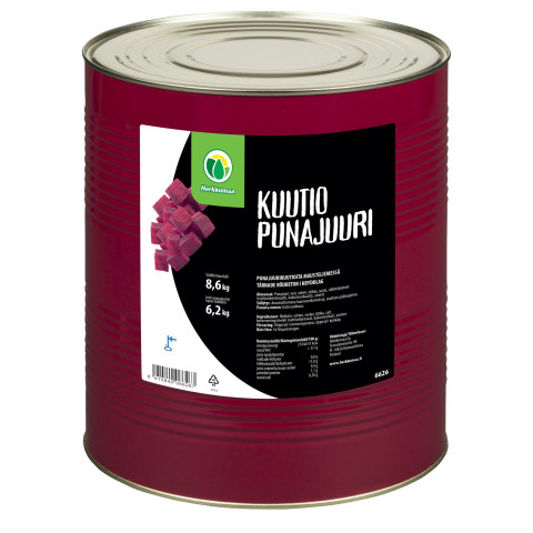 Kuutiopunajuuri 8,6/6,2 kg 06410840066267
