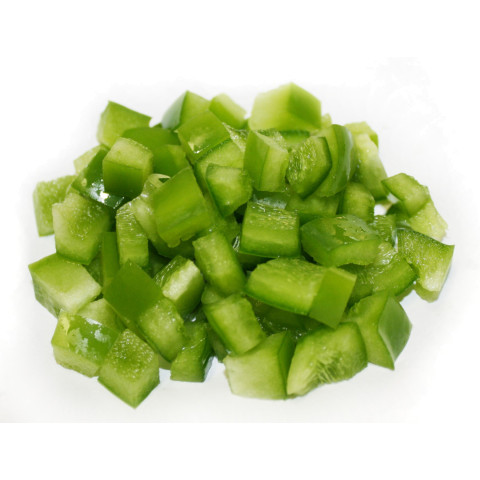 Paprikakuutio 10mm vihreä 2kg 06416124755001