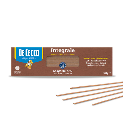 Spagetti täysjyväpasta 12x500g 08001250310125