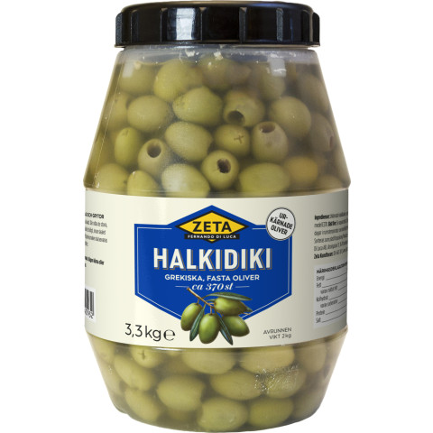 Oliivi Halkidiki kivetön 3,3kg/2,0kg 07350002405932
