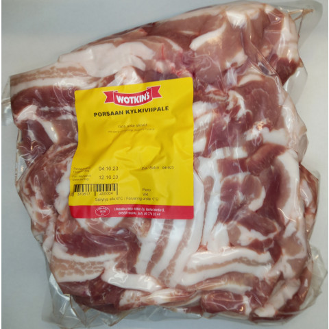 Porsaan kylkisiivu tuore 02370617400004