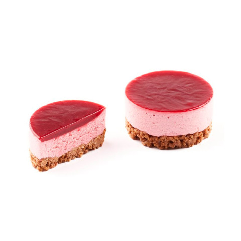 Vegaaninen vadelmamousseleivos 15x ~70g pakaste 05412632521498