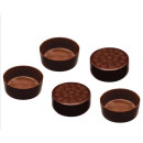 Choklad kopp små rund 125x7g fryst 04806525092812