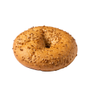 Bagel med linfrön 18x95g glutenfri fryst 06416661056425