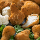 Blomkål-vingar panerade 6 x 1 kg vegansk fryst 08717154051773