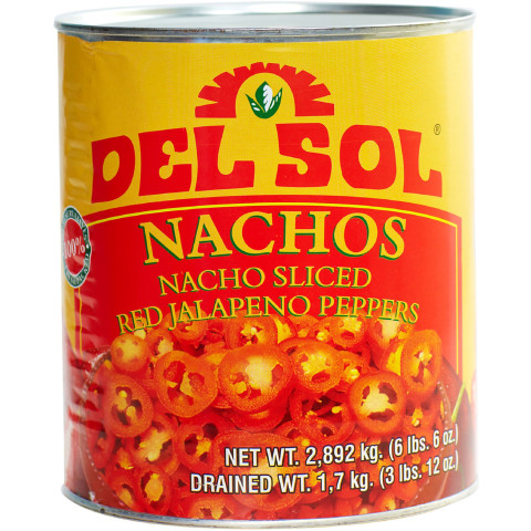 Jalapenoskiva röd 2,892kg 00742434001160