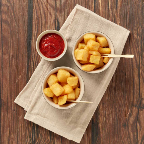 Patatas Bravas / Tärnad potatis 4x3kg 04006034010455
