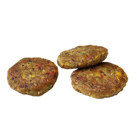 Mexikansk grönsaksbiff vegansk 50g/5kg tillredd fryst 06405263033675