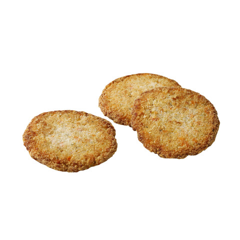 Panerad grönsaksbiff 70g/5,6kg stekt djupfryst 06405263052607