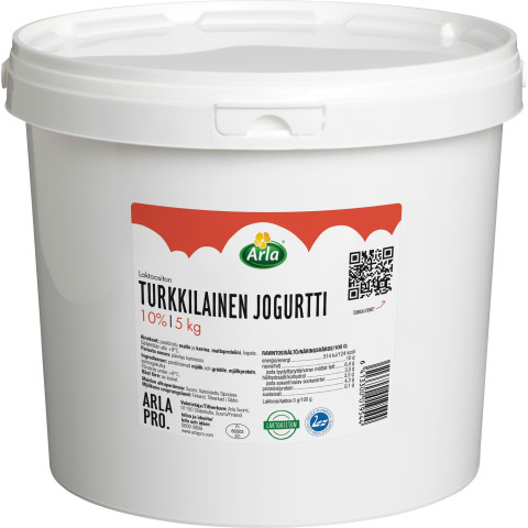 Turkisk yoghurt 10% laktosfri 5kg 06413300019544