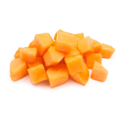 Cantaloupe i tärningar 1kg 06416124500090