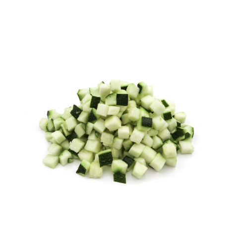 Zucchini i tärningar 10mm 1kg 06416124502032