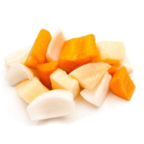 Rotsaksmix i tärningar 1kg 06416124687005