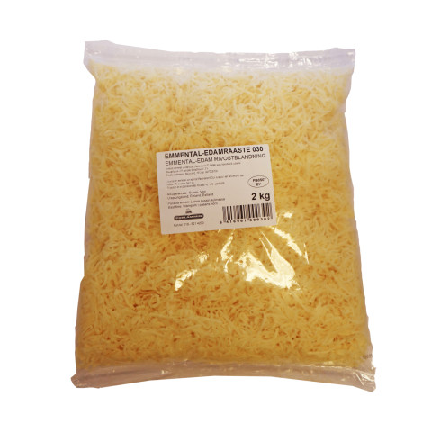 Emmental-Edam riven ost 2kg 06416961000302