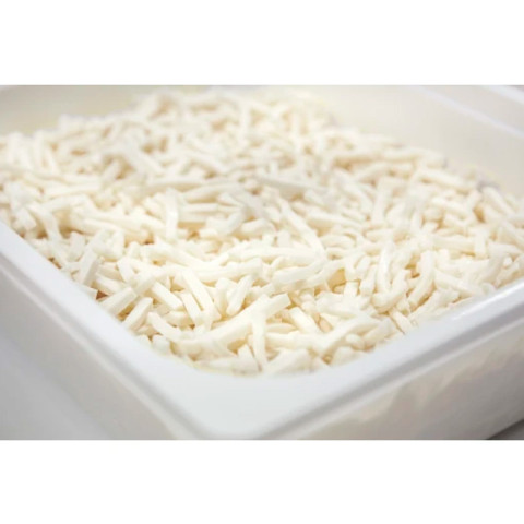 Mozzarella Fior di latte julienne riven 4x2,5kg/låda färsk 08055519550388
