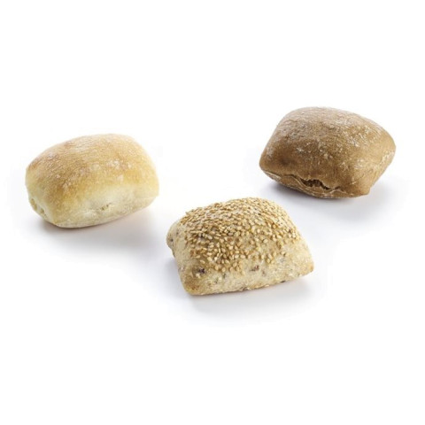 Mini Ciabatta FB Mix, stekt 40g/3kg, fryst 05412632508598