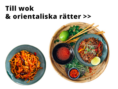 Till wok och orientaliska rätter